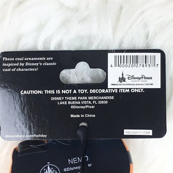 NEW Disney Parks Ornament Racers Nemo Finding Nemo Pixar Christmas Holiday - Picture 6 of 6